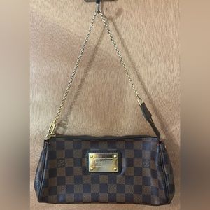 Louis Vuitton Eva in Damier Ebene
